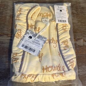 Kate Quinn Tan Howdy Pinafore Dress